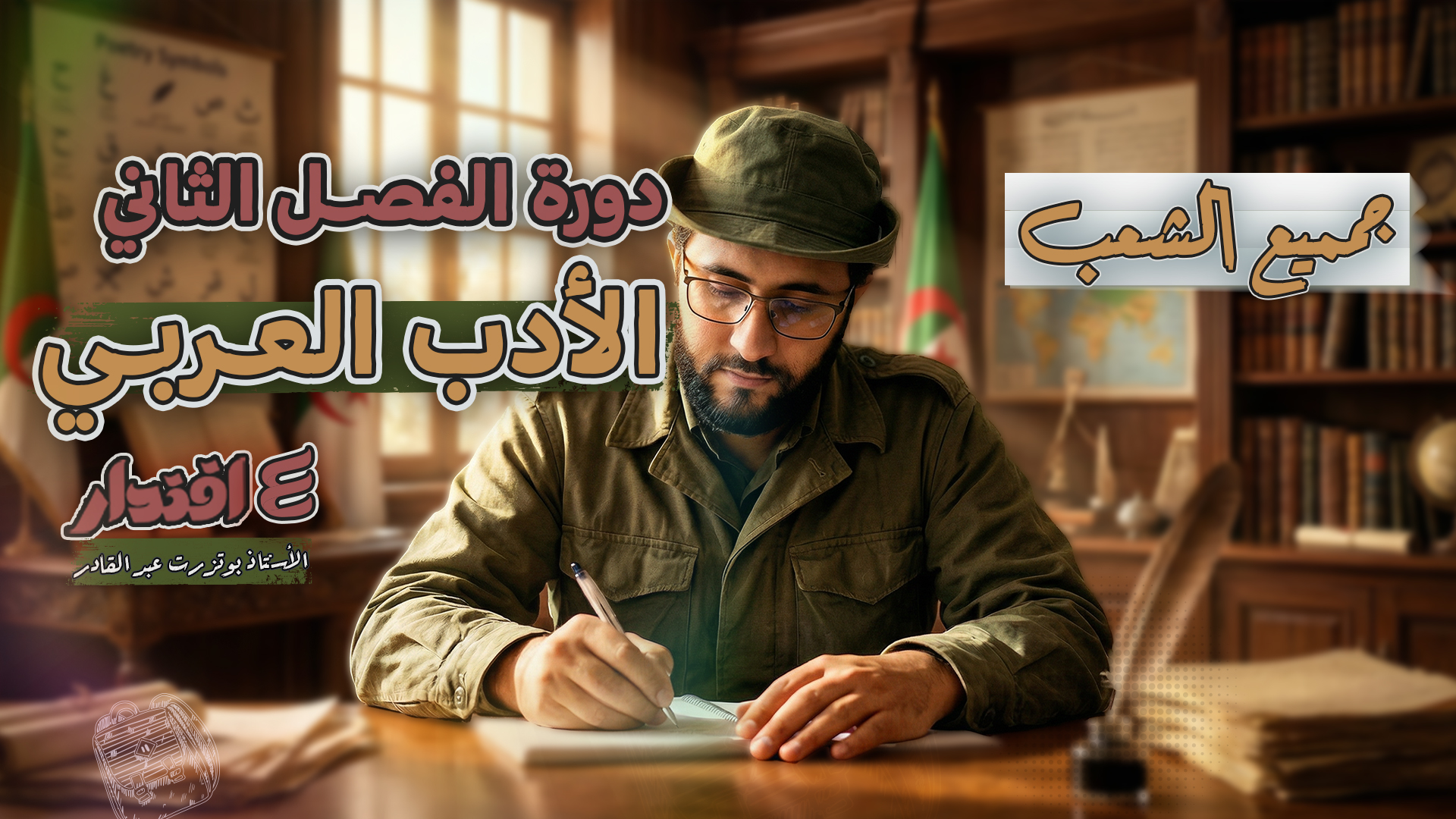 دورة الفصل الثاني في الأدب العربي (جميع الشعب)